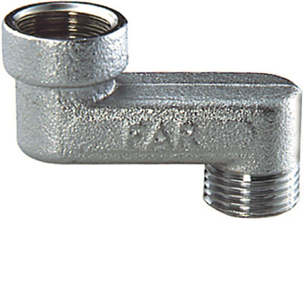 Эксцентрик латунный FAR FC 5560 3/4″x3/4″ Ду20x20 Ру10 Длина – 1 см, НР-ВР хромированный